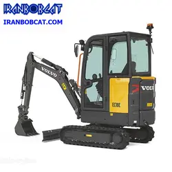 مینی بیل مکانیکی ولوو EC18E | ایران بابکت | قیمت مینی بیل مکانیکی ولوو Volvo