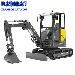 مینی بیل ولوو Volvo ECR25D | ایران بابکت | قیمت مینی بیل مکانیکی ولوو