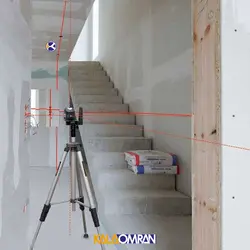 تراز لیزری مدل 060.101A دارای 5 نقطه شاقول لیزر لاینر