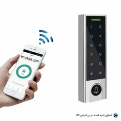 اکسس کنترل فلزی wifi و rfid (کارت و رمز و کیپد) ضدآب