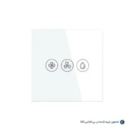 کلید هوشمند کولر آبی tuya + کنتاکتور