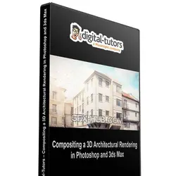 آموزش کامپوزیت رندر در فتوشاپ و 3ds Max