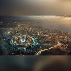 آموزش پست پروداکشن دید پرنده در فتوشاپ
