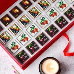 چاپ شکلات - شکلات های با کیفیت آیدین تلخ 85% و طعم واقعی