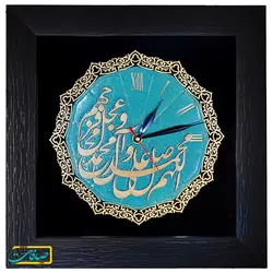 ساعت دیواری معرق 