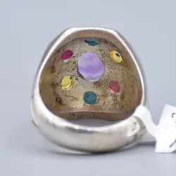 انگشتر چند جواهر اصل «کد 1959»