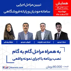 همایش تبیین مراحل اجرایی سامانه مودیان  و سامانه های فروشگاهی