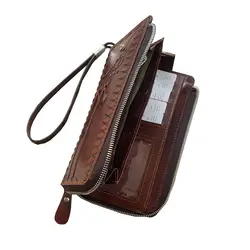 کیف مدارک دور زیپ سیاه مشق کد۶۰۱۱۱۱