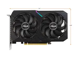 کارت گرافیک ASUS Dual GeForce RTX 3060 OC Edition 12GB GDDR6