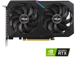 کارت گرافیک ASUS Dual GeForce RTX 3060 OC Edition 12GB GDDR6