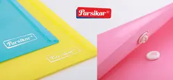 پوشه دکمه دار پارسیکار سایز A4 - فروشگاه لوازم تحریری آریا