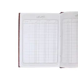 دفتر مدل حضور و غیاب سایز رحلی 100 برگ