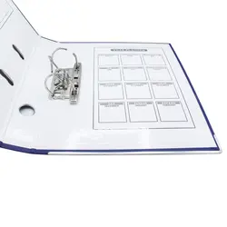 زونکن A4 سیتی کو کد 201 سایز 4/5 سانت