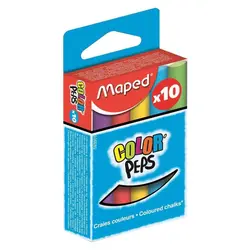 گچ رنگی مپد مدل  color peps بسته 10 عددی