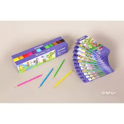 مداد رنگی 12 رنگ  سي كلاس جعبه مقوایی