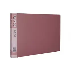 پوشه کلیپ فایل پاپکو بسته 12 عددی کد A5-511