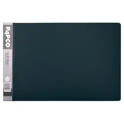 پوشه کلیپ فایل پاپکو بسته 12 عددی کد A5-511