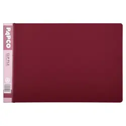 پوشه کلیپ فایل پاپکو بسته 12 عددی کد A5-511