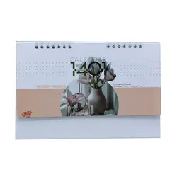 تقویم رومیزی طرح گل کد 26