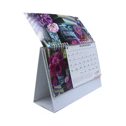 تقویم رومیزی طرح گل کد 26