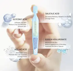 ویال ضد جوش سالسلیک اسید و گلایکولیک اسید Bacheri