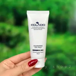 ماسک کرمی آکوامارین اکلادو پاک کننده پوست و تامین رطوبت پوست aquamarine soil pack
