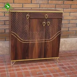 جاکفشی سه درب پایه دار مدل 186 | فروشگاه اینترنتی چوب چوب