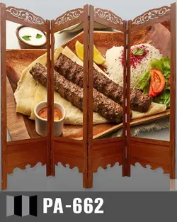 پاراوان تصویری کباب کوبیده PA-662