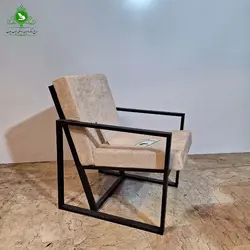 مبل اداری تک نفره فلزی مدل تدی
