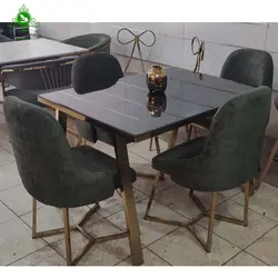 میز و صندلی ناهارخوری شش نفره مدل سزار