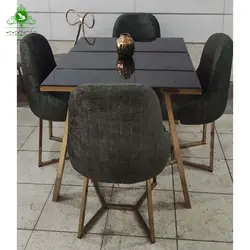 میز و صندلی ناهارخوری شش نفره مدل سزار