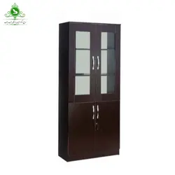 کتابخانه اداری چهار درب ویترین دار