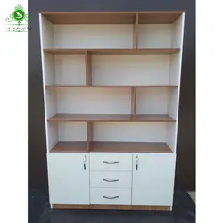 کتابخانه سه کشو دو درب مدل S302