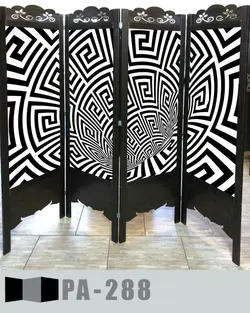 پاراوان تصویری سه بعدی PA-288 | فروشگاه اینترنتی چوب چوب