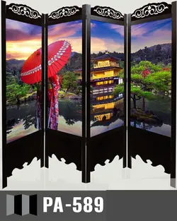 پاراوان تصویری منظره PA-589 | فروشگاه اینترنتی چوب چوب