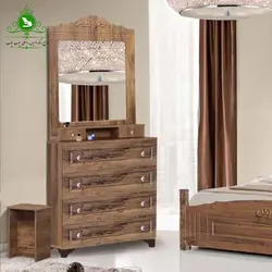 تخت خواب دو نفره مدل نگین | فروشگاه اینترنتی چوب چوب