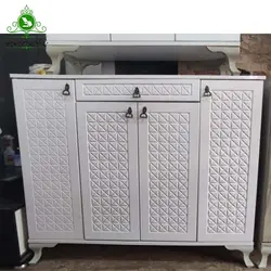 جاکفشی مدل چهار درب سنگ ریز | فروشگاه اینترنتی چوب چوب