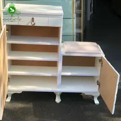 جاکفشی مدل دو پله نشیمن | فروشگاه اینترنتی چوب چوب