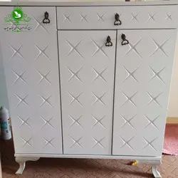 جاکفشی مدل سه درب ستاره | فروشگاه اینترنتی چوب چوب