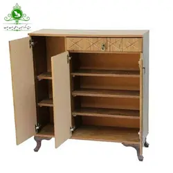 جاکفشی مدل سه درب سنگی | فروشگاه اینترنتی چوب چوب