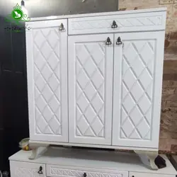 جاکفشی مدل سه درب لوزی | فروشگاه اینترنتی چوب چوب