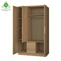 کمد لباس کد KL-15 | فروشگاه اینترنتی چوب چوب