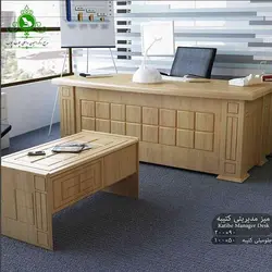 میز مدیریت مدل کتیبه | فروشگاه اینترنتی چوب چوب