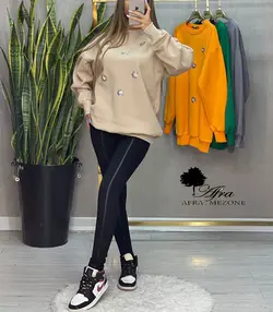 دورس سنگ دوزی طرح گل دایره کد 14001817
