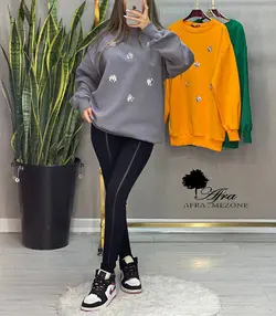دورس سنگ دوزی طرح گل دایره کد 14001817