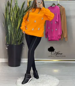 دورس سنگ دوزی طرح گل لوزی کد 14001800