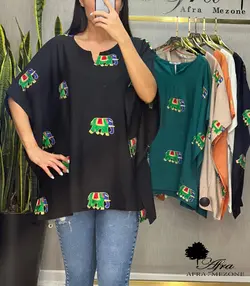 شومیز فیل هندی کد 14001466