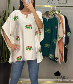 شومیز فیل هندی کد 14001466