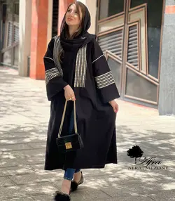 مانتو  پوپلین نوار پولک کد 14001382