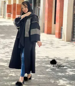 مانتو  پوپلین نوار پولک کد 14001382